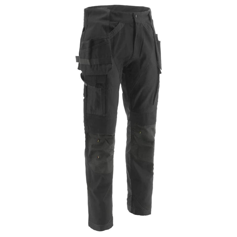 Pantalones De Trabajo Cat Caterpillar Triton Impermeables Negros Talla 32 - 36 - Imagen 1 de 1