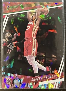 2020-21 Chronicles Prestige Onyeka Okongwu #54 GREEN CRACKED ICE Rookie Hawks - Bild 1 von 1