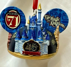 Disney Magic Kingdom 45th Anniversary 2016 Mickey Ohr Mütze Weihnachtsschmuck - Bild 1 von 9
