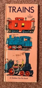 Richard Scarry Golden GoGo Books Vintage 1967 Trains 1967 Children’s book - Bild 1 von 6