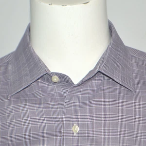 Camisa de Vestir Brooks Brothers Madison Elastizada Sin Hierro Vino Púrpura Algodón 16-34 - Imagen 1 de 4