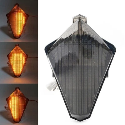 For Yamaha YZF R1 YZF-R1 2007-08 07 08 Smoke LED Tail Brake Light turn signals — 第 1/4 张图片