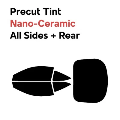 预切车窗膜汽车纳米陶瓷任意%色调适用于讴歌RSX 2002-2006 — 第 1/4 张图片
