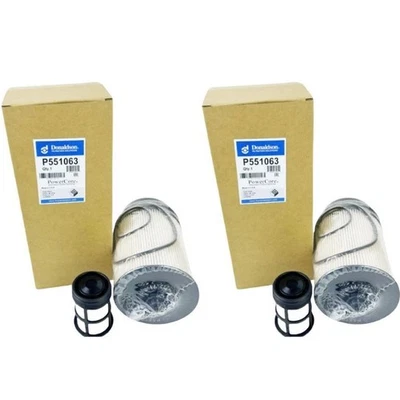 2xFuel Filter P551063 For Detroit Diesel Freightliner DD13 DD16 DD15 A4700903151 Foto 1 de 4