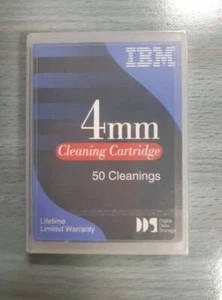 CLEANING CARTRIDGE IBM 4MM 50 CLEANINGS 21F8763 NASTRO DI PULIZIA - Foto 1 di 2