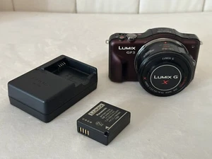 Panasonic LUMIX DMC-GF3 12.1MP Digital Camera W/ PZ 14-42mm - Brown - Japanese - Picture 1 of 8