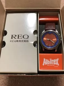 Ricoh Analog Quartz Men Elemex Rechargeable Watch With Led Light Vintage 7197067 - Picture 1 of 6