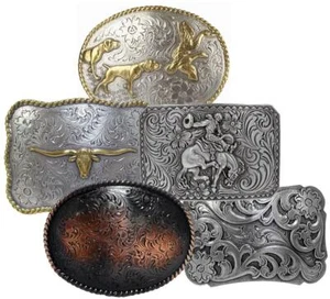 WESTERN COWBOY COWGIRL RODEO BELT BUCKLES * CHOOSE FROM 33 STYLES!! - ALL NEW - Picture 1 of 109