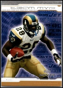 2001 Upper Deck MVP #MVP3 Marshall Faulk - Team MVP HOF FREE SHIPPING! - Picture 1 of 2