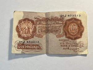 Billet Bank of England 10 Shillings (157-24/A055) - Picture 1 of 2