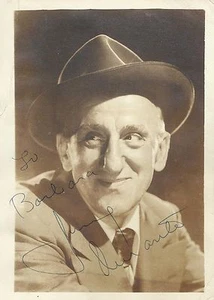 JIMMY DURANTE foto originale d'epoca FIRMATA A MANO RITRATTO - Foto 1 di 1