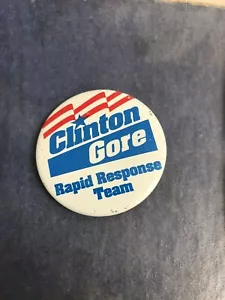 Bill Clinton Gore Presidential Political Pin lot 50 pc 1992 Rapid Response Team - Picture 1 of 2