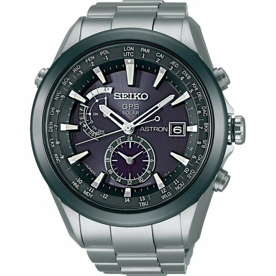 Seiko Astron Men's Black Watch - SAST003