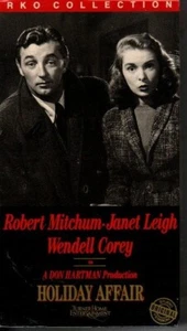 Holiday Affair (VHS, 1949) (Robert Mitchum, Janet Leigh, Wendell Corey) NIB - Picture 1 of 3