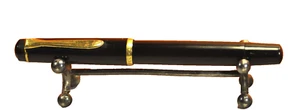 Pluma Estilográfica PELIKAN M 150 (Estilo Antiguo) Negra y GT "OM" Nueva en Caja Hecha en Alemania c.1983 - Imagen 1 de 19