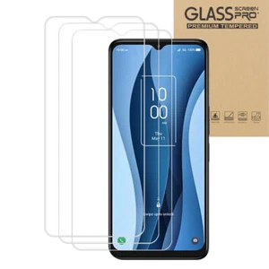 3PACK TCL Stylus 4X 30XE 30SE 30Z 30V 30T 40XE 10 5G UW Tempered Glass - Picture 1 of 10