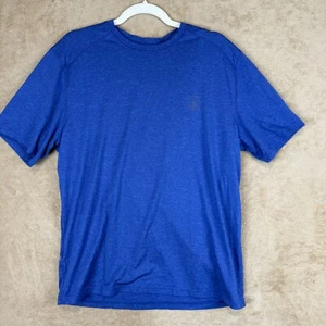 PGA Tour Herren T-Shirt Neu L Kurzarm Navy Blau Golf Rundhals Logo - Bild 1 von 8