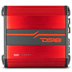 DS18 SXE-2000.4D 4-Channel 2000W Amplifier - Red - Picture 1 of 4