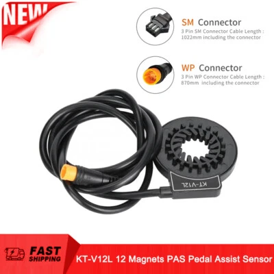 Electric Bike PAS Pedal Assist Sensor KT-V12L 12 Magnets Dual Hall Sensors ADE - Bild 1 von 4