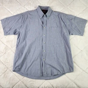 Wrangler Large Blue Collared Shirt - Picture 1 of 6