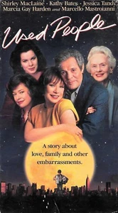 Used People - Shirley MacLaine Kathy Bates Jessica Tandy 1993 Fox Video VHS Tape - Picture 1 of 2