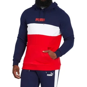 Puma Men's Pullover Hooded Sweatshirt, Size: L - Picture 1 of 4