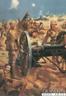 Boer War Military art post card The Last Shot at Colenso Lt Roberts VC