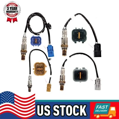 Sensor de oxígeno aguas arriba+aguas abajo 4 piezas para Kia Sorento 2011-2018 y Hyundai Santa Fe EE. UU. Foto 1 de 4