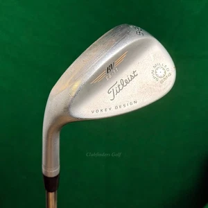 LH Titleist Vokey SM4 Chrome 56-11 56° Sand Wedge Vokey Design Steel Wedge Flex - Picture 1 of 2