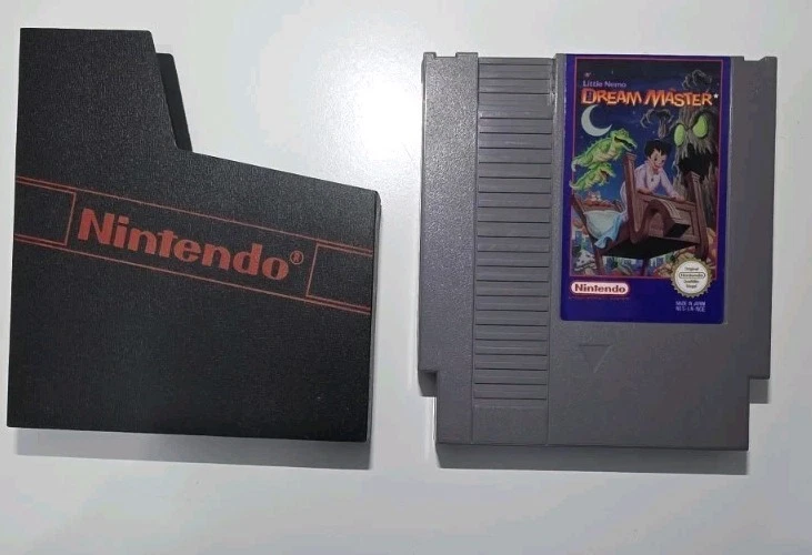 Nintendo NES Little Nemo The Dream Master Modul mit schwarzer Hülle Original - Bild 1 von 2