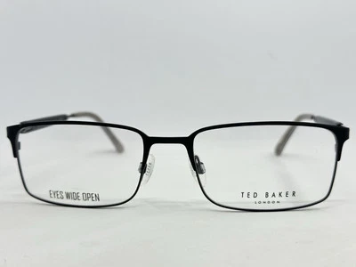 Nuevo Ted Baker TXL512 BLK 58.19.150 Monturas de Anteojos Para Hombre Ojos Abiertos Foto 1 de 4