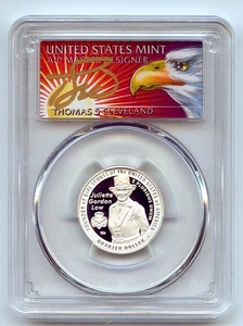 2025 S 25C Silver Juliette Gordon Low Quarter PCGS PR70DCAM FS Cleveland Eagle - Picture 1 of 2