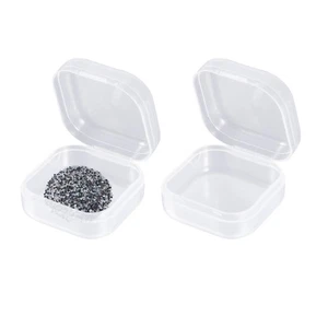 Contenedores de almacenamiento de caja de plástico pequeños de 24 piezas mini contenedores rectangulares - Imagen 1 de 11