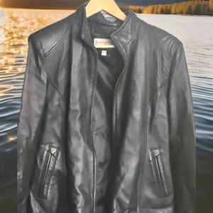 boston harbour leather jacket - Picture 1 of 8