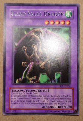 YU-GI-OH! Rare Fiend Skull Dragon DB2-EN154 - Image 1 of 2