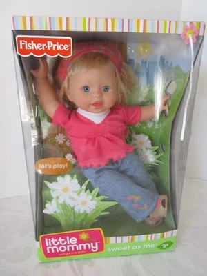 Muñeca Fisher-Price Little Mommy nueva en caja, 2008, "sweet as me", 14". Foto 1 de 4