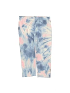 Adidas Girls Blue Fleece Pants 6X - Picture 1 of 2