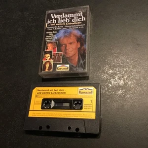 MC Various Verdammt ich lieb dich Liebeslieder Tape Karussell 849 191-4 - Bild 1 von 1