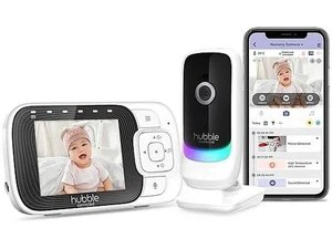 baby monitor con luce notturna -hubble-sensore temperatura - Foto 1 di 4