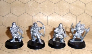 Citadel Feudal & Viking Archers (x4) Metal OOP - Warhammer Fantasy - Picture 1 of 4