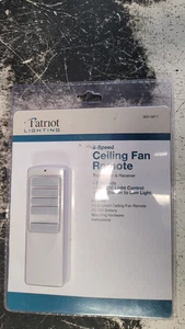 3 Speed Ceiling Fan Remote Control Transmitter + Receiver 363-5811 Patriot - Picture 1 of 2