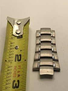 Michael Kors Watch Parts Partial Band Links Silver Tone No Clasp 26/20mm GY146 - Picture 1 of 9
