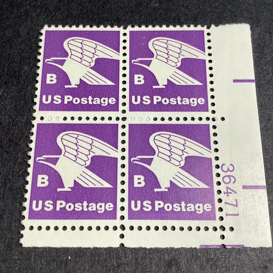 Scott #1818 "B" Eagle-Plate Block Of 4 MNH-1981-US - Image 1 of 1