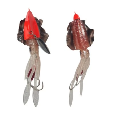 Sugoi CuttleBait 80gr-15cm Soft Baits Esche Artificiali 3D Siliconici Traina - Immagine 1 di 4
