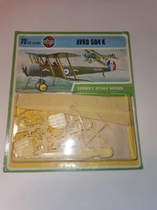 airfix Avro 504 K N. 01048-5 1:72 Avro 504 RAF AFC - Foto 1 di 8
