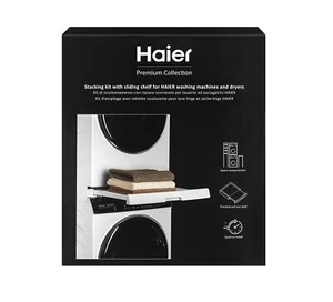 Haier Kit Impilabile Universale con Ripiano Scorrevole per Lavatrici e Asciug... - Foto 1 di 8