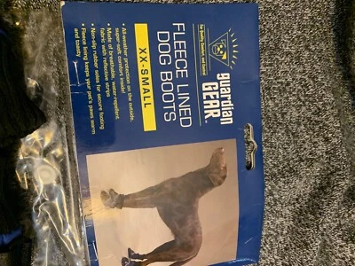 guardian Gear fleece lined dog boots Xxsmall - Image 1 of 4