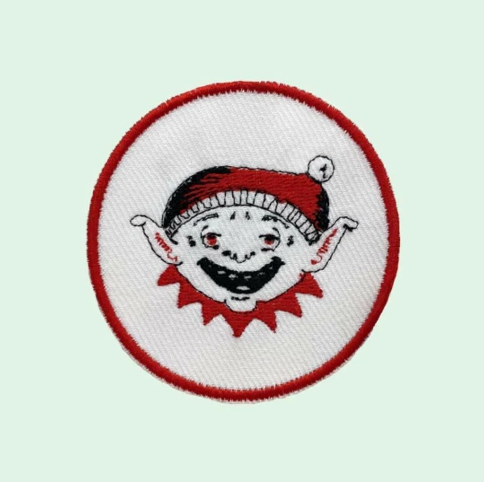 Troegs Beer Mad Elf with Iron-on Adhesive for Garment Apparel Bag Custom Patch - Image 1 of 1