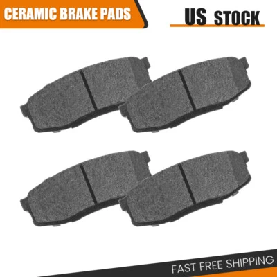 Pastillas de freno traseras de cerámica para Toyota Land Cruiser Sequoia Tundra 2008-2021 LX570 Foto 1 de 4