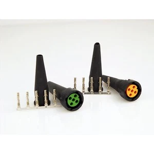  2x Bajonett-Stecker 5 polig Anhänger Rückleuchte passend für Aspöck / Proplast - Bild 1 von 3